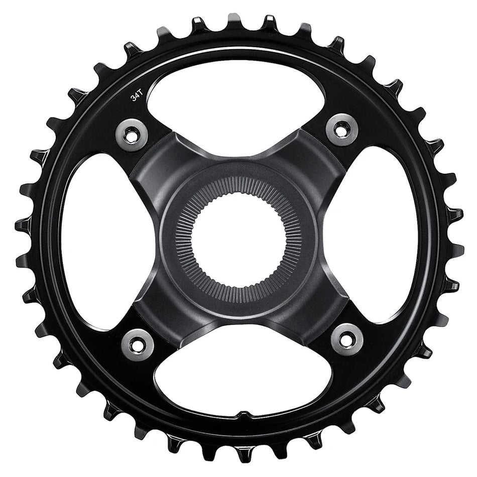 SHIMANO - Corona SM-CRE80 E-Bike 34 Denti x 53mm per FC-E8000/8050