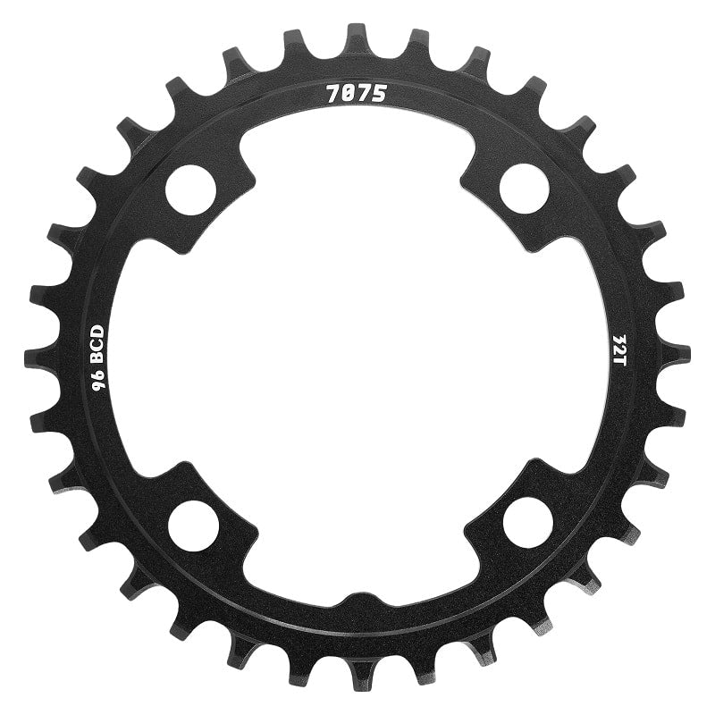 Plato Simple 32 Dientes - BCD 96mm Negro para Bielas (305850640)