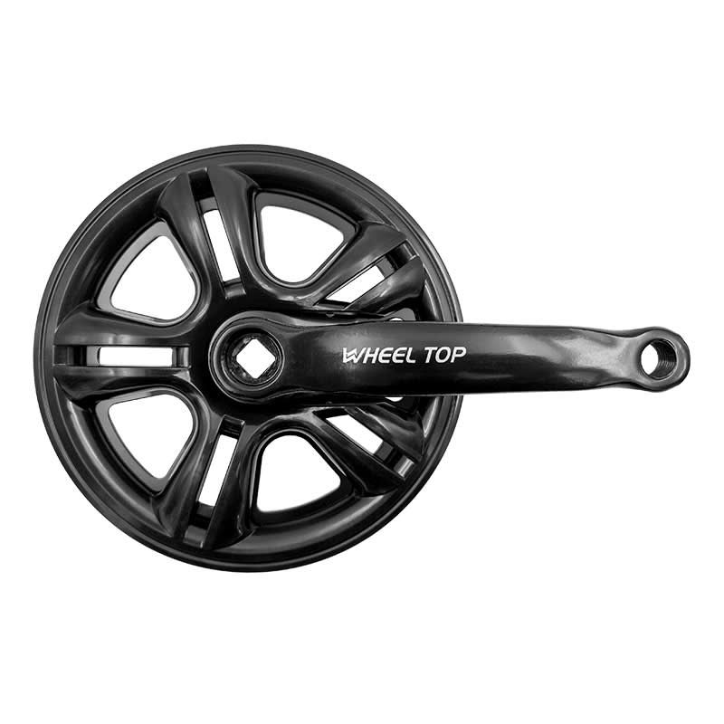 Bielas Junior 20" 1V 40 Dientes x 152mm Negro + Protector de Cadena