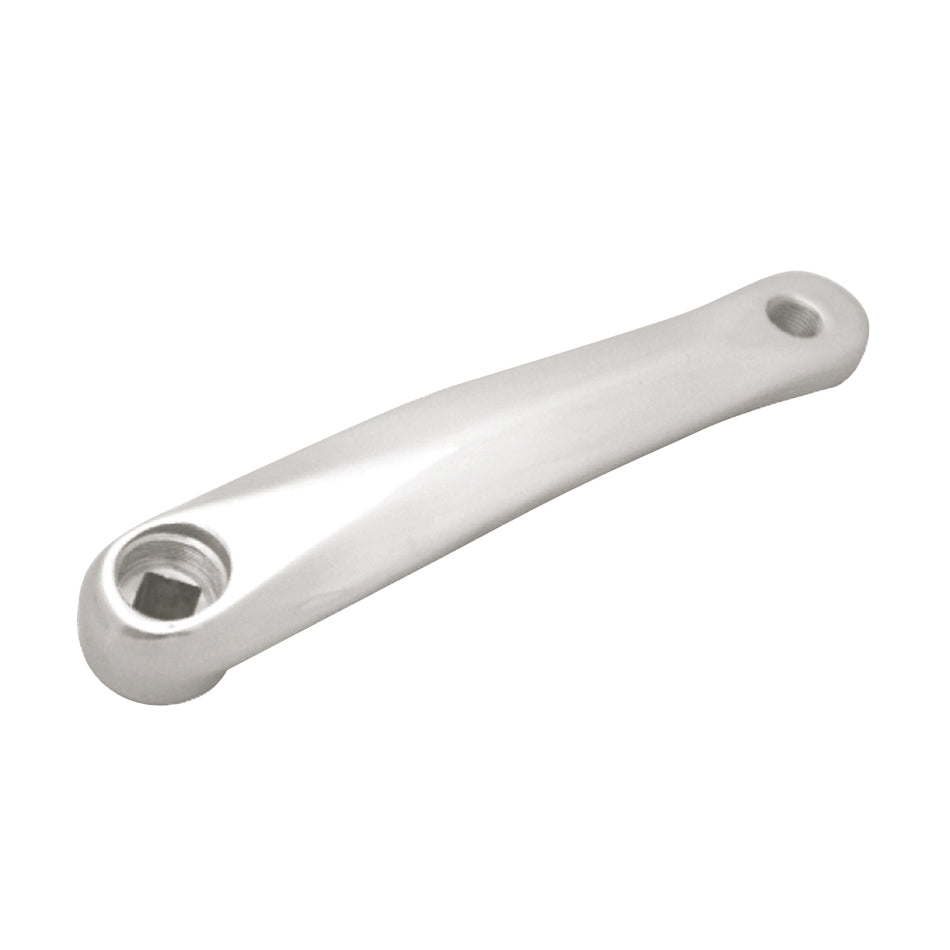 Left Crank Arm Length: 170mm Silver Aluminum