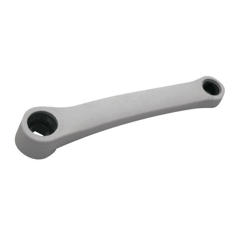 Left Crank Arm Length: 170mm Gray Nylon-Coated Steel