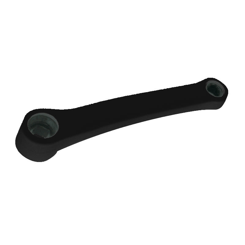 Left Crank Arm Length: 170mm Black Aluminum