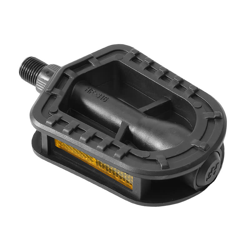 Pedali MTB Junior 12" in Nylon - Perno 12mm su Sfere e Filetto 1/2"