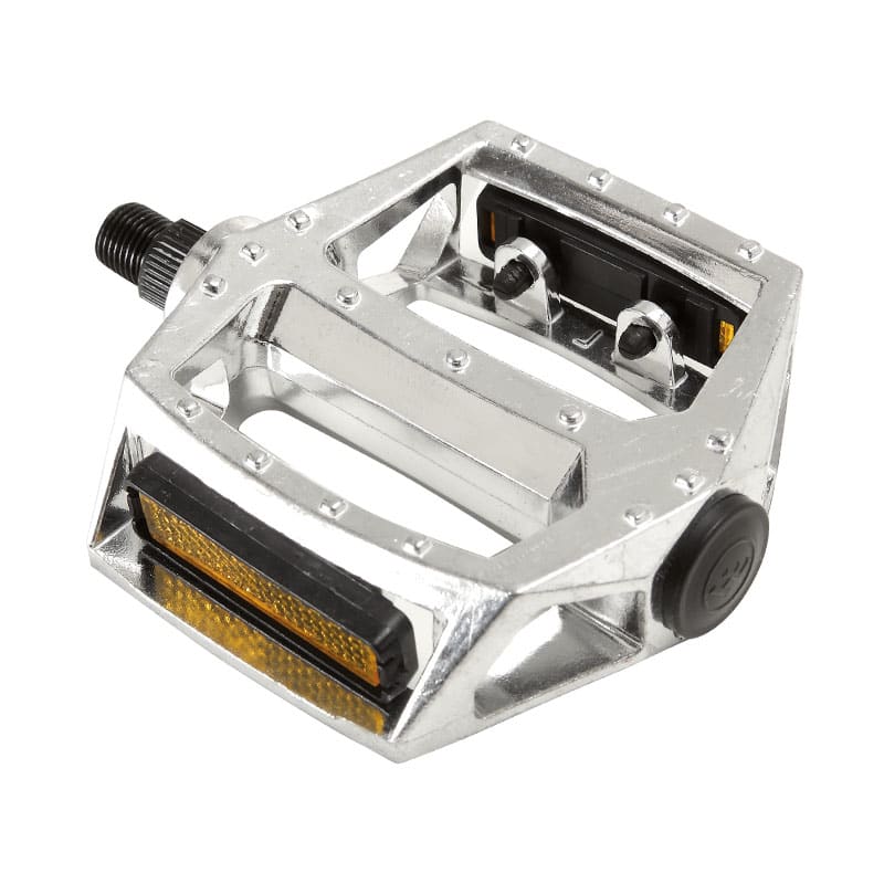 Pedali in Alluminio Argento - Perno 1/2" su Sfere conf OEM