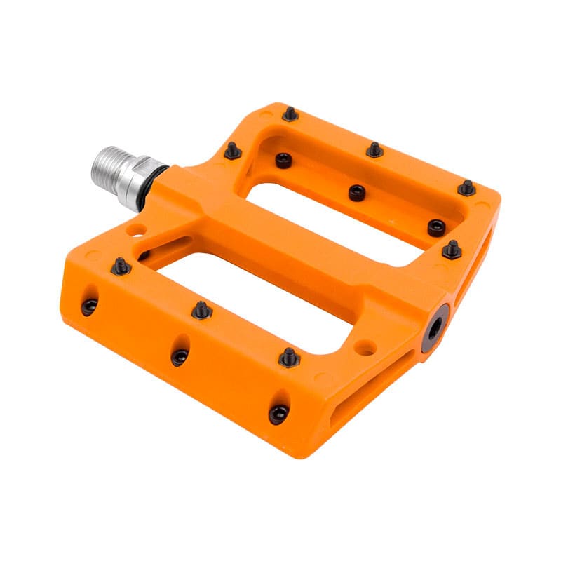 Pedali FLAT in Termoplastica Arancio