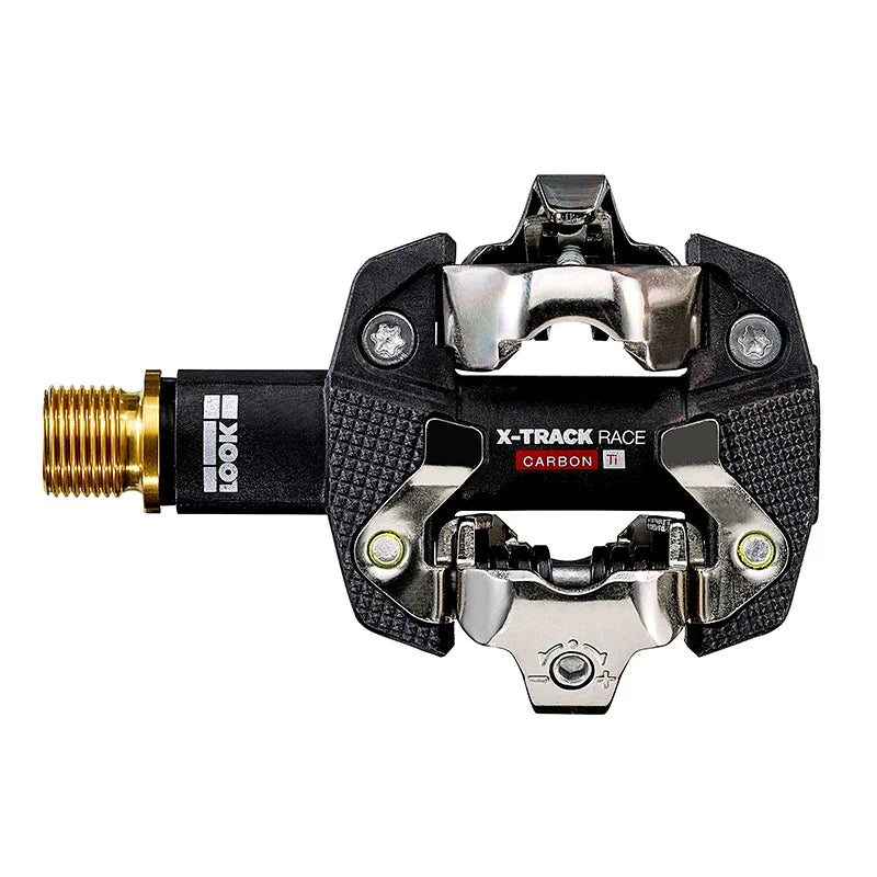 LOOK ACCESSORI - Pedali X-TRACK RACE CARBON in Carbonio con Perno