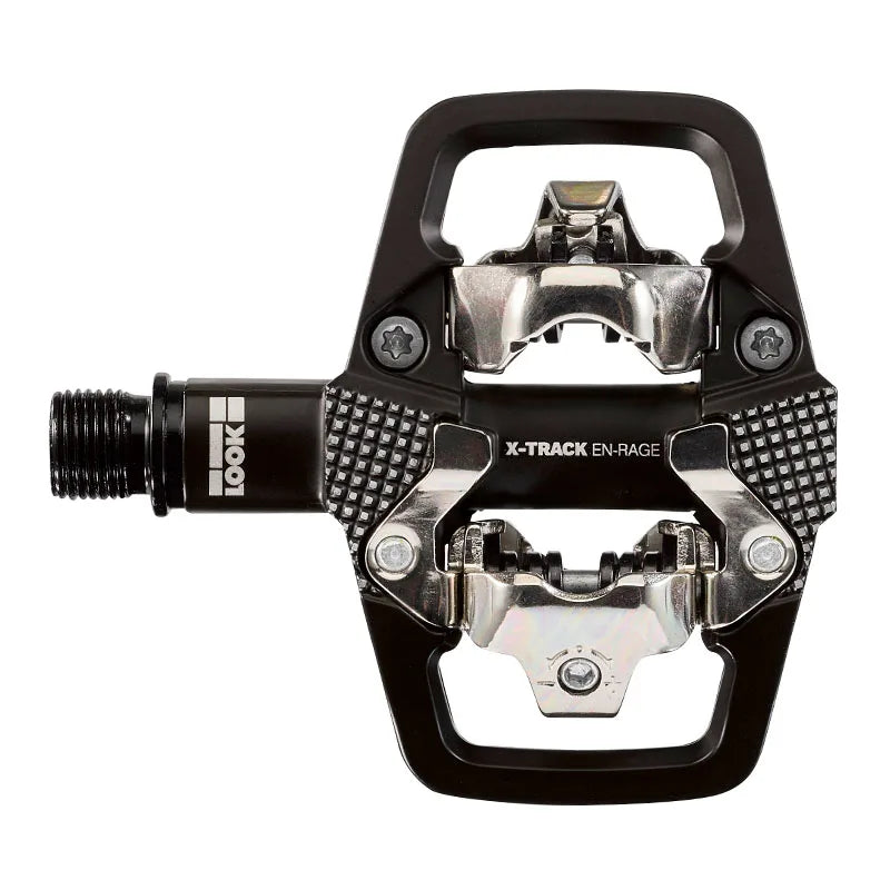 LOOK ACCESSORI - Pedali X-TRACK EN RAGE in Alluminio con Tacchette