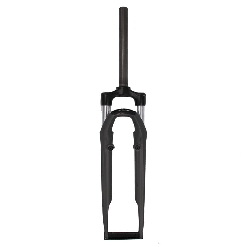 Forcella Ammortizzata a Molla 28" CITY V-Brake e Quick Release Nero