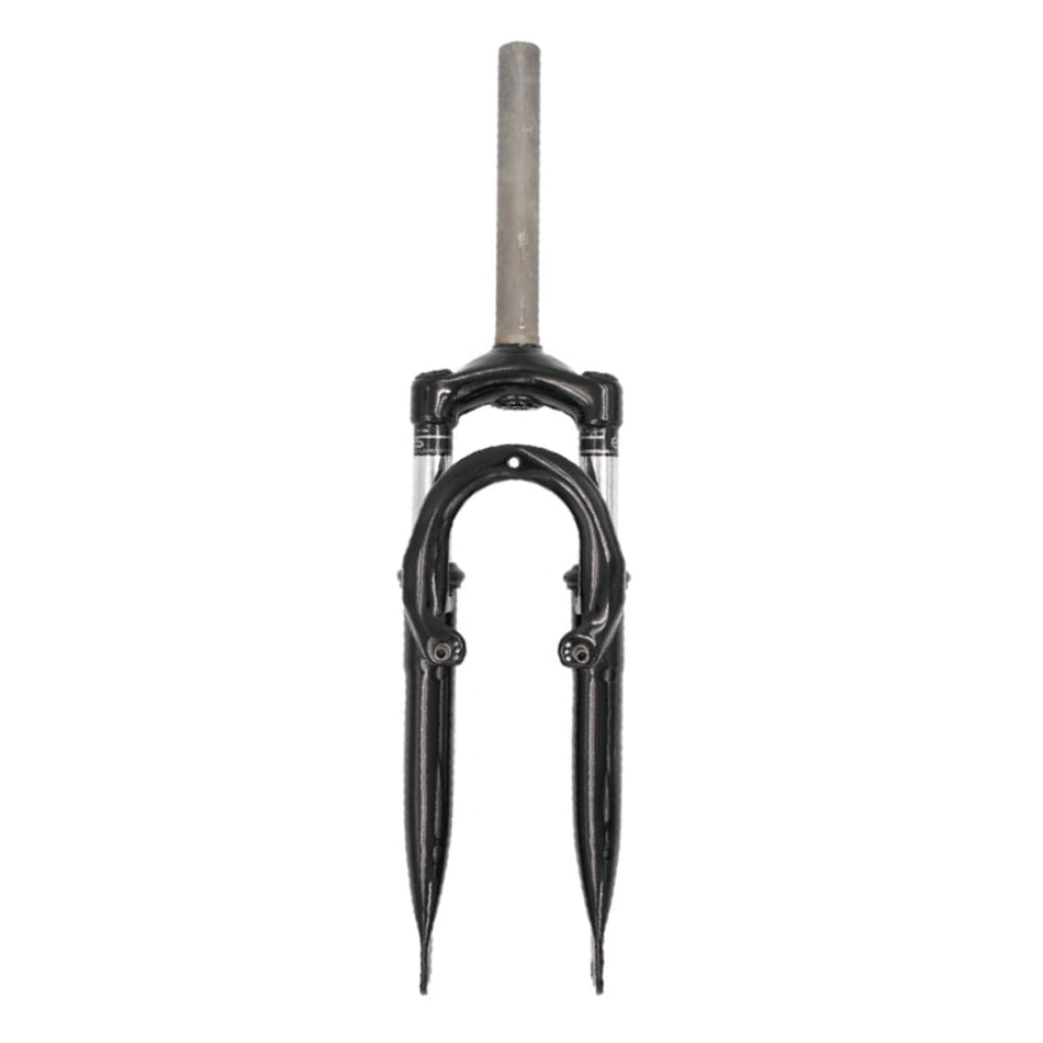 Forcella Ammortizzata a Molla 24" Junior M-25 MTB Disco+V-Brake Nero