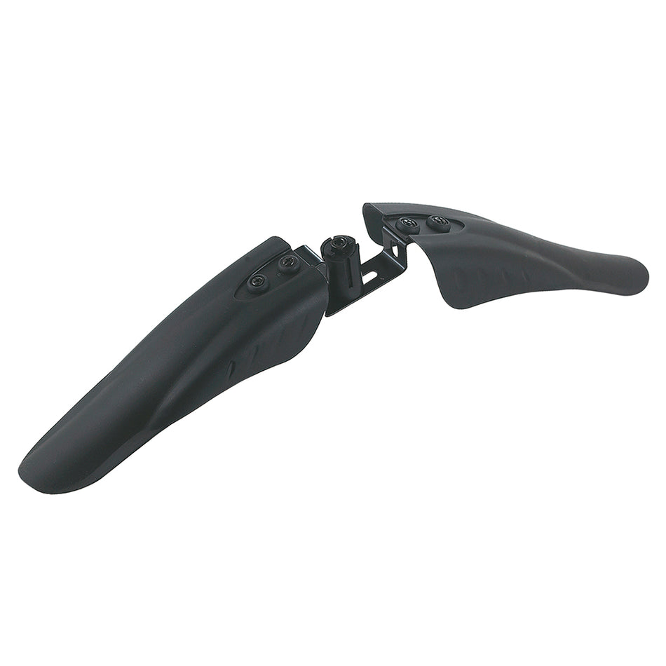 Błotnik 16/20" MTB (235+235mm) przedni z tworzywa sztucznego czarny