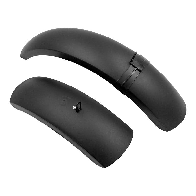 Parafanghi 20" FAT BIKE in Plastica Nero (Coppia) Ant+Pos 3/4