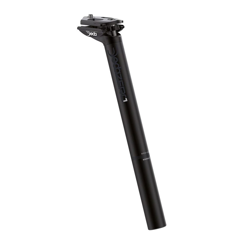 Sattelstütze 27,2x350mm ZERO1 Oberfläche Schwarz auf Schwarz Versatz: 20mm