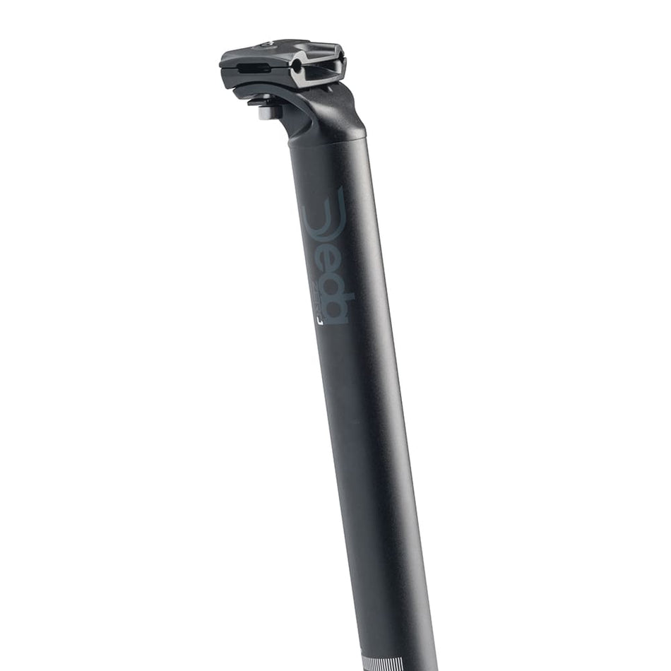 Sattelstütze 27,2x350mm ZERO Oberfläche Schwarz auf Schwarz Versatz: 18mm