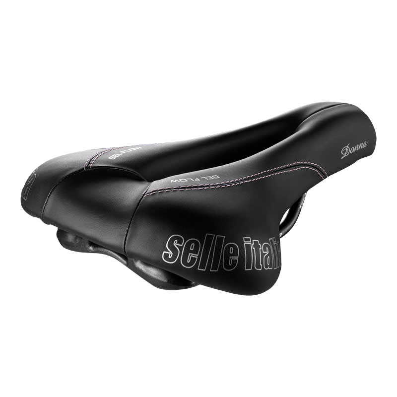 Sillín 168x270m (S2) Mujer Gel Flow Negro - 345gr