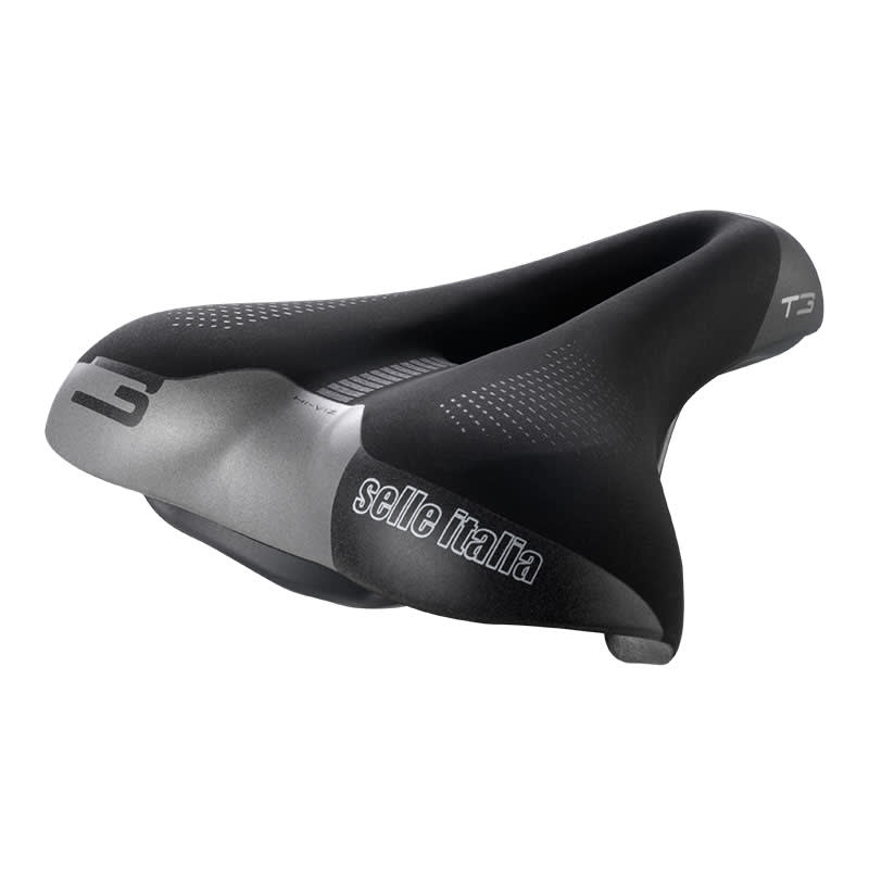 Sillín 210x267mm T3 (S2) Gel Flow Negro - 480gr