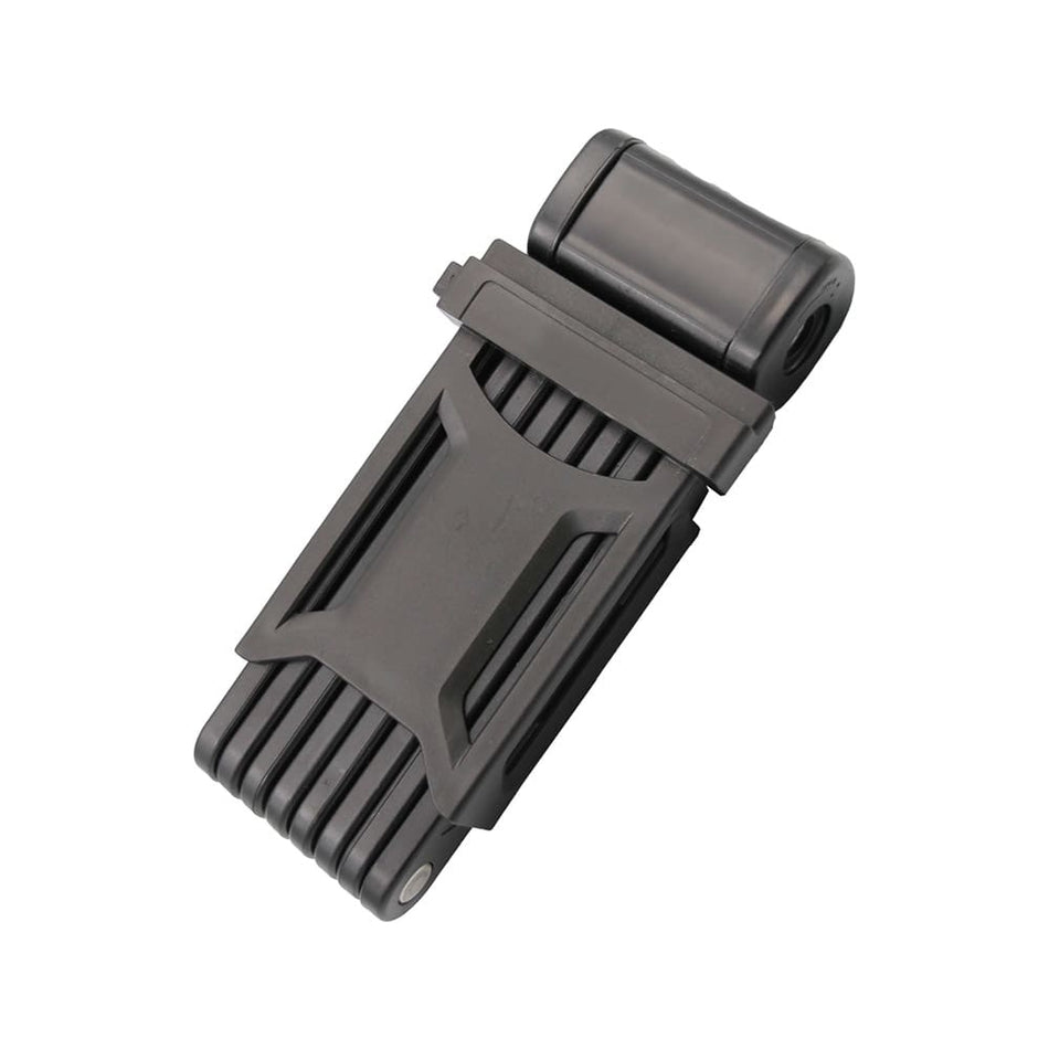 Lucchetto Pieghevole Diametro: 8mm x Lunghezza: 840mm Nero
