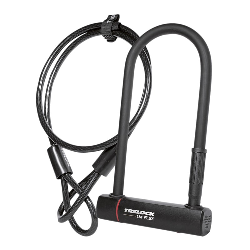 Lucchetto ad Arco U4 in Acciaio 102x230 14mm + Cavo