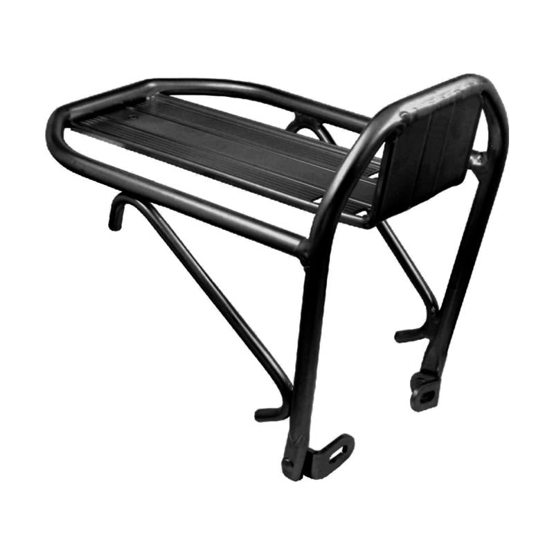 Portapacchi Anteriore CITY BIKE 24/26/28" in Alluminio Nero