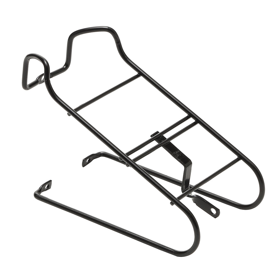 Portapacchi Anteriore CITY BIKE 24/26/28" in Acciaio Nero