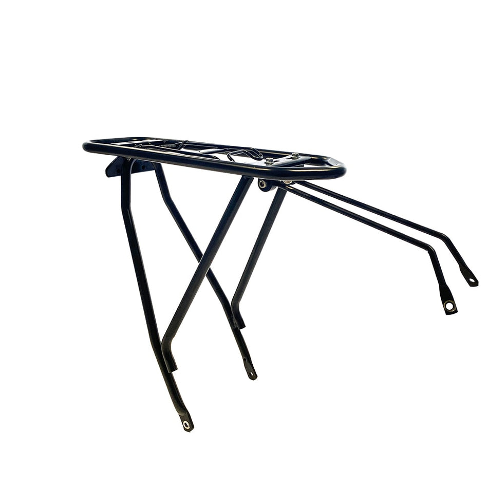 Portapacchi Posteriore E-BIKE 28" in Alluminio e Carico: 25kg