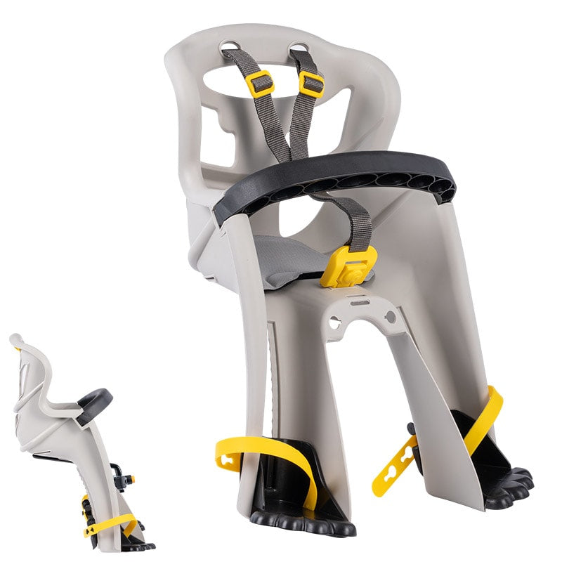 Seggiolino Anteriore TATOO Attacco Handlefix con Maniglia Grigio Chiar