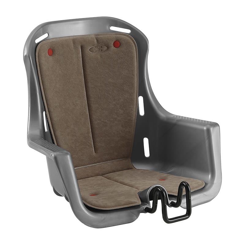 Seggiolino Anteriore LUNA Attacco al Piantone Imbottito Grigio