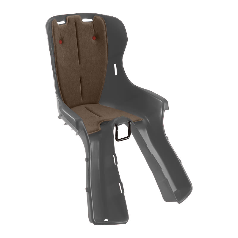 Seggiolino Anteriore TERRA Attacco al Piantone Imbottito Grigio