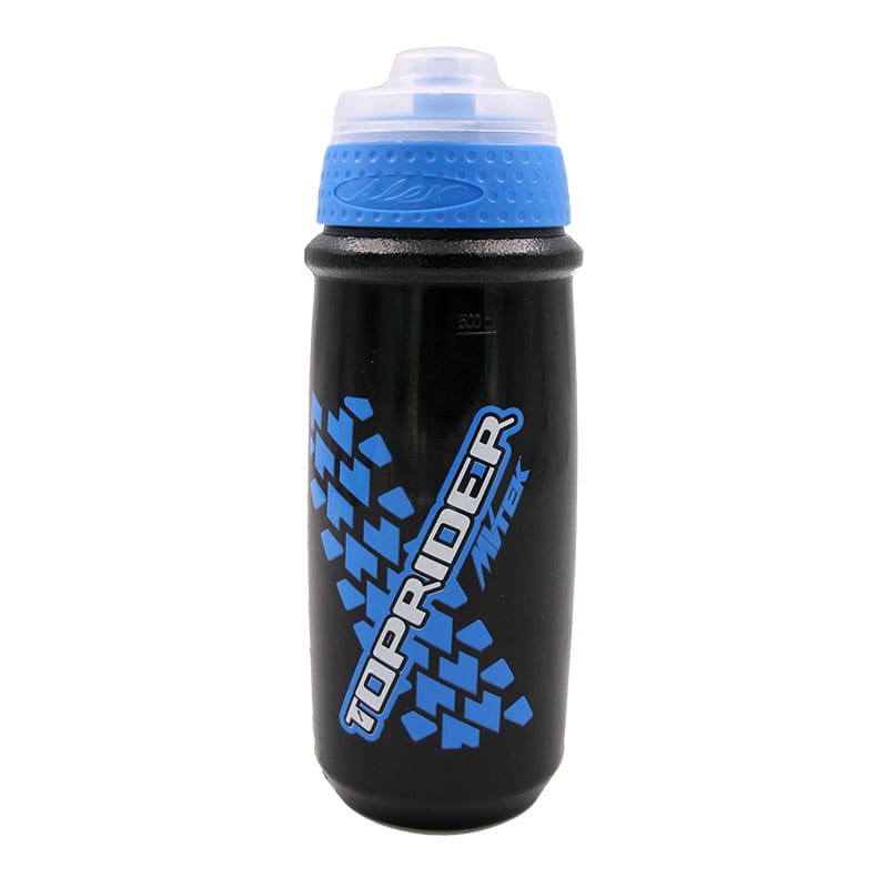 Borraccia TOPRIDER 650ml Azzurro/Nero per MTB