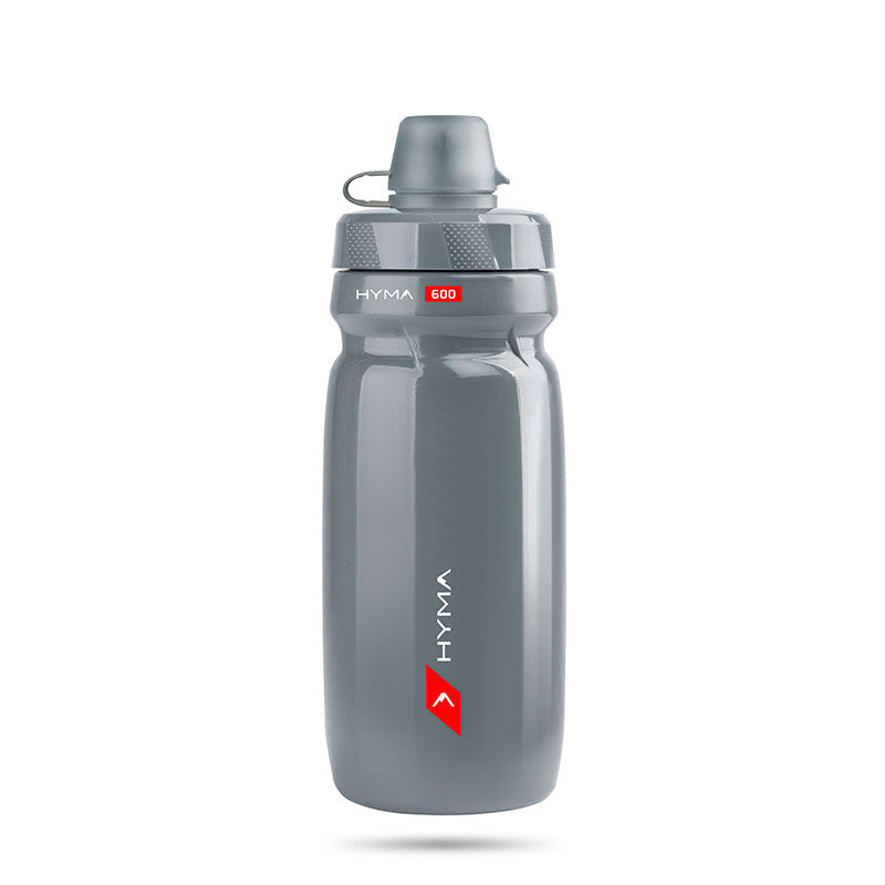 Borraccia HYMA 600ml Grigio con Cover Protezione Tappo
