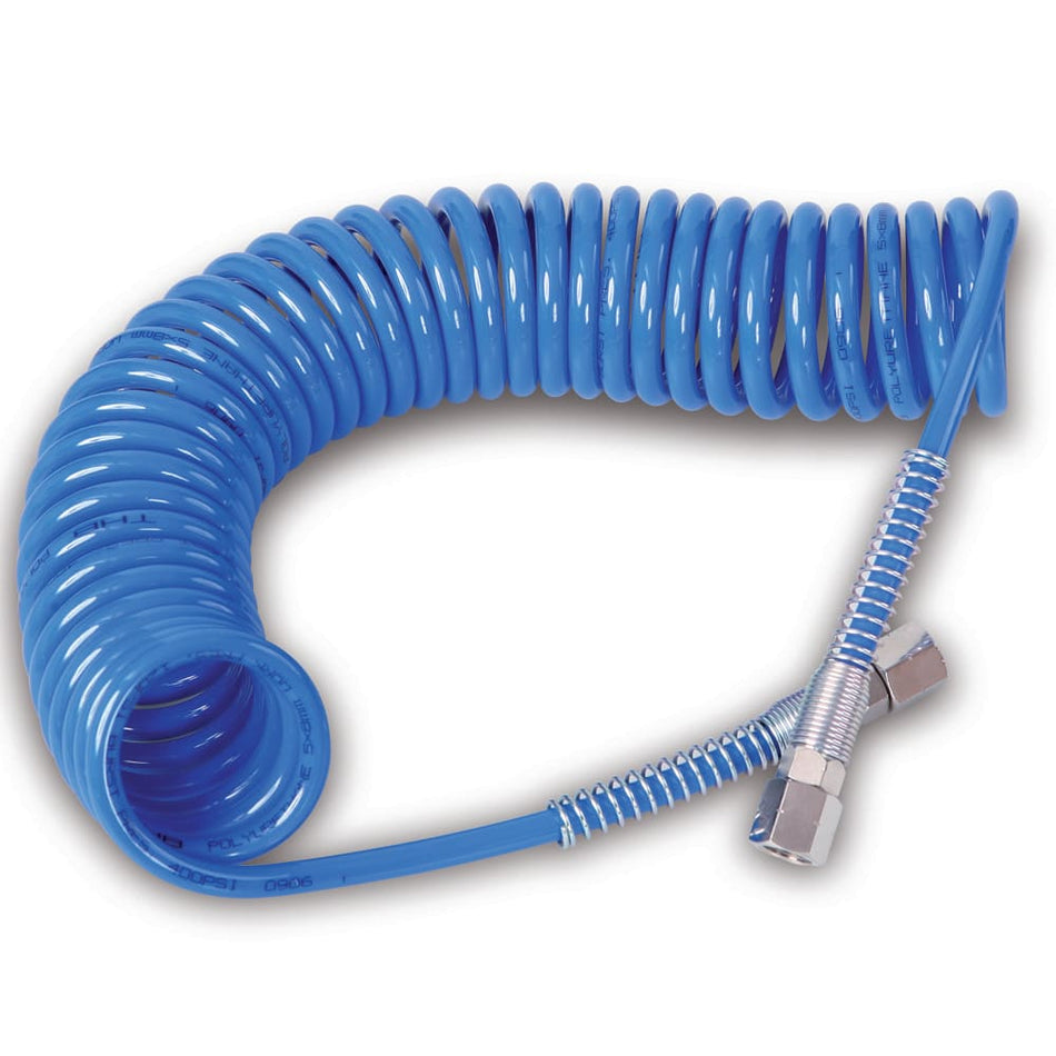 Wąż spiralny gazowy BSP 6m do kompresora 1/4"