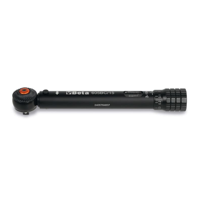 Chiave Dinamometrica a Scatto 175mm x 3/15Nm Portainserti 1/4"