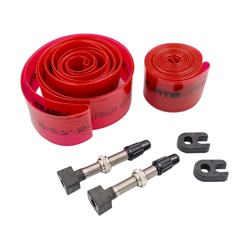 Nastro+Valvola Tubeless (KIT) per 27,5" x 30mm (Coppia)