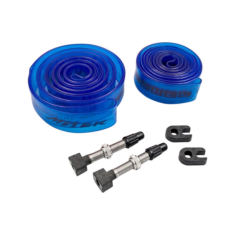 Nastro+Valvola Tubeless (KIT) CORSA 18mm x 1mm (Coppia)