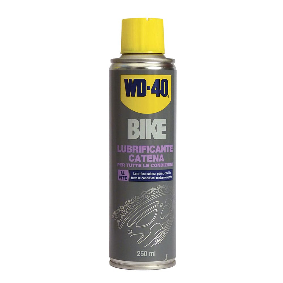 Lubrificante Spray Catena 250ml con PTFE per "ALL WEATHER"