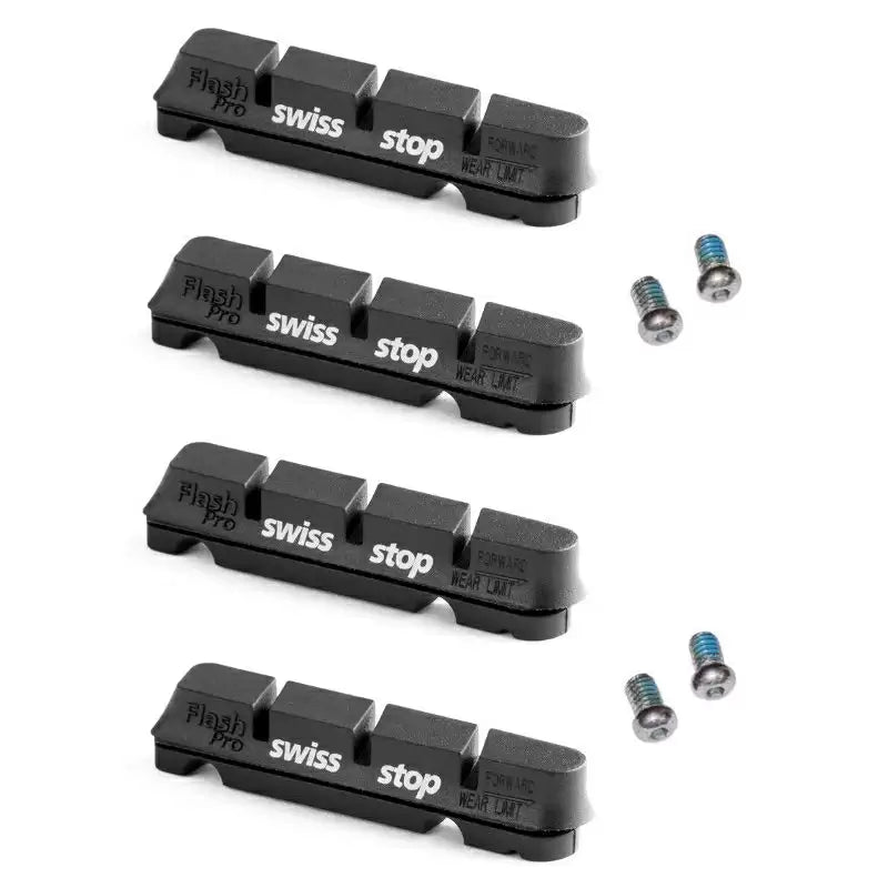 Set 4 Pattini SwissStop FlashPro Original Black