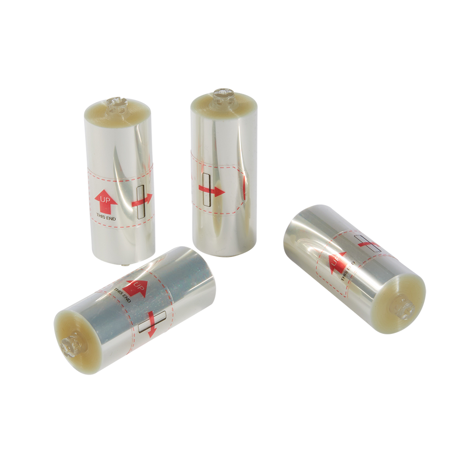 Confezione Di 4 Pellicole Di Ricambio Da 50 mm Per Maschera B-33 Roll Off