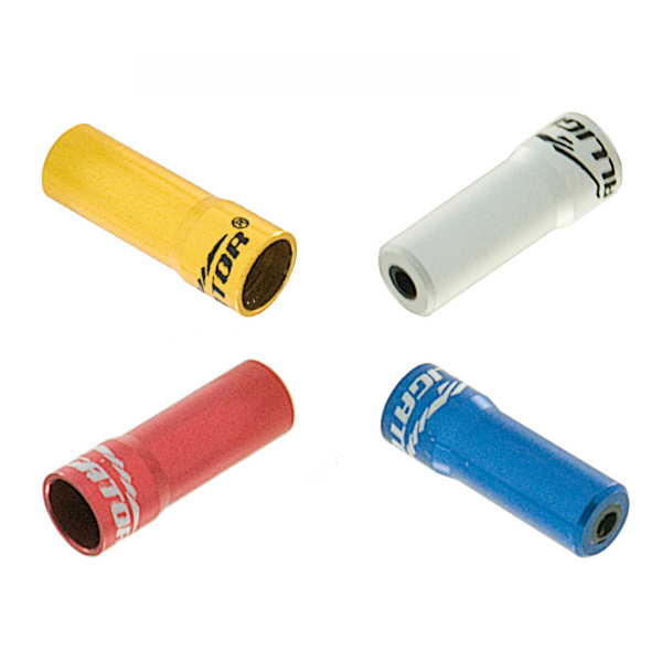 Alligator - CAPOGUAINA D.4,3X17,5MM - 100 PZ, ALLUMINIO, NERO