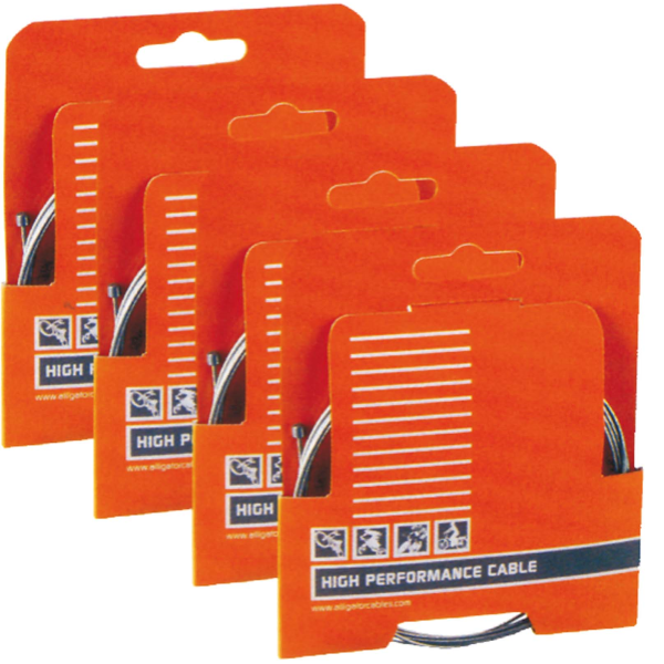 Alligator - CAVI FRENO CORSA SHIMANO/SRAM - 1.6 X 1700 MM, TEFLON PTFE, CONFEZIONE 1 PEZZI