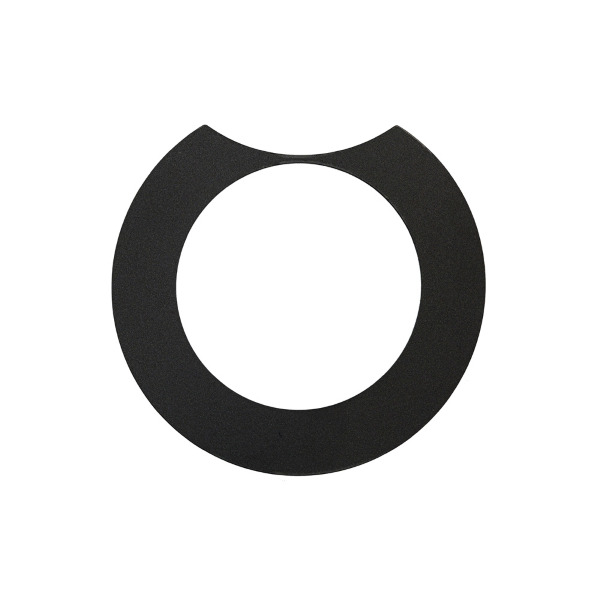 Bosch - Anello di Copertura nero per coperture Active e Performance, sinistra