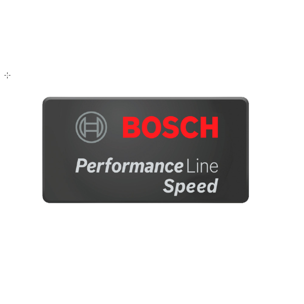 Bosch - Copertura con logo Performance CX, rettangolare, nero. Con coperture non montate. E' necessario l'adattatore 1.270.015.122