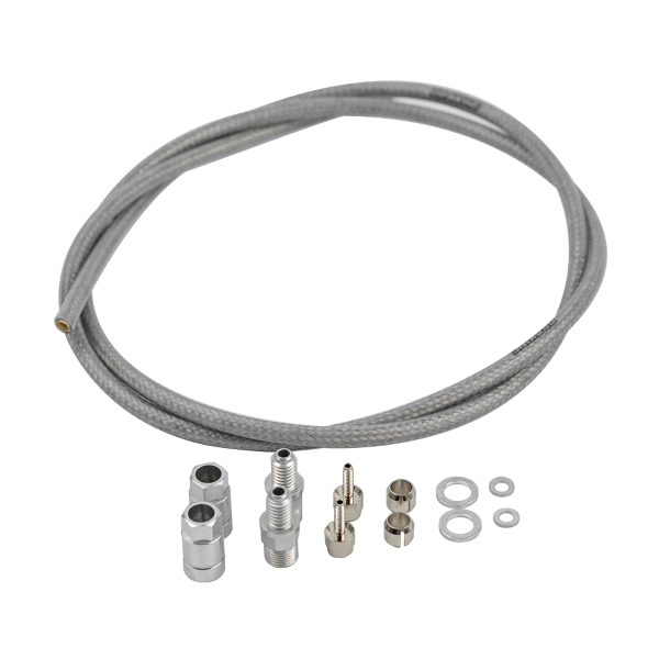 Braking - KIT TUBO ACCIAIO/KEVLAR GRIGIO Ø5mm - INCAS 2.0/F.I.R.S.T.