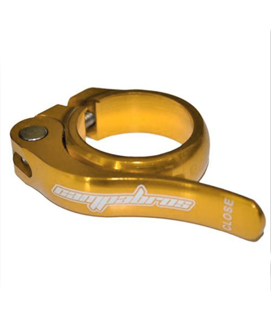 Collarino Campa Bros con bloccaggio rapido in alluminio lavorato CNC e laserato