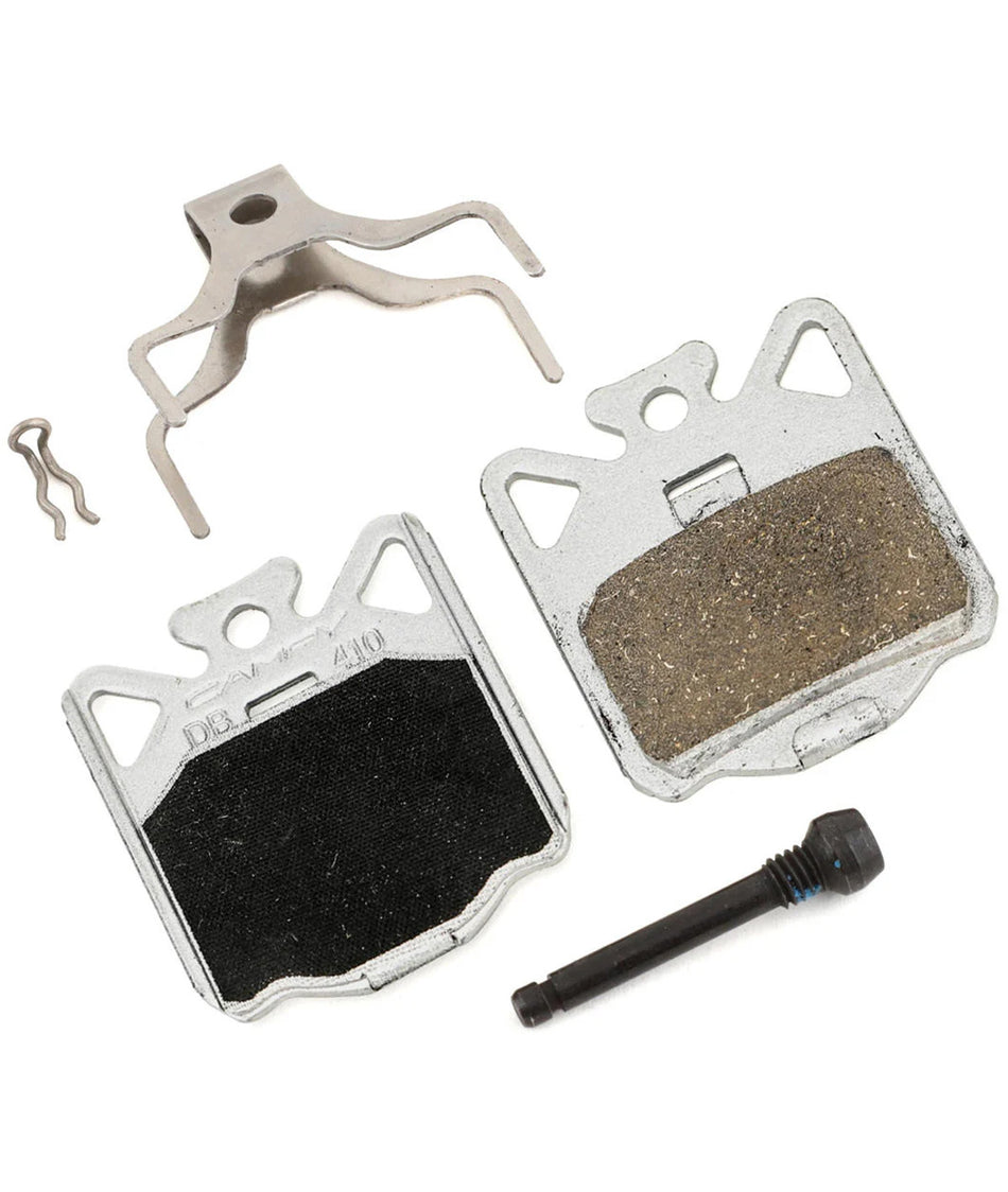Pastiglie con supporto alluminio (2 pz) Campagnolo, kit perno e molletta