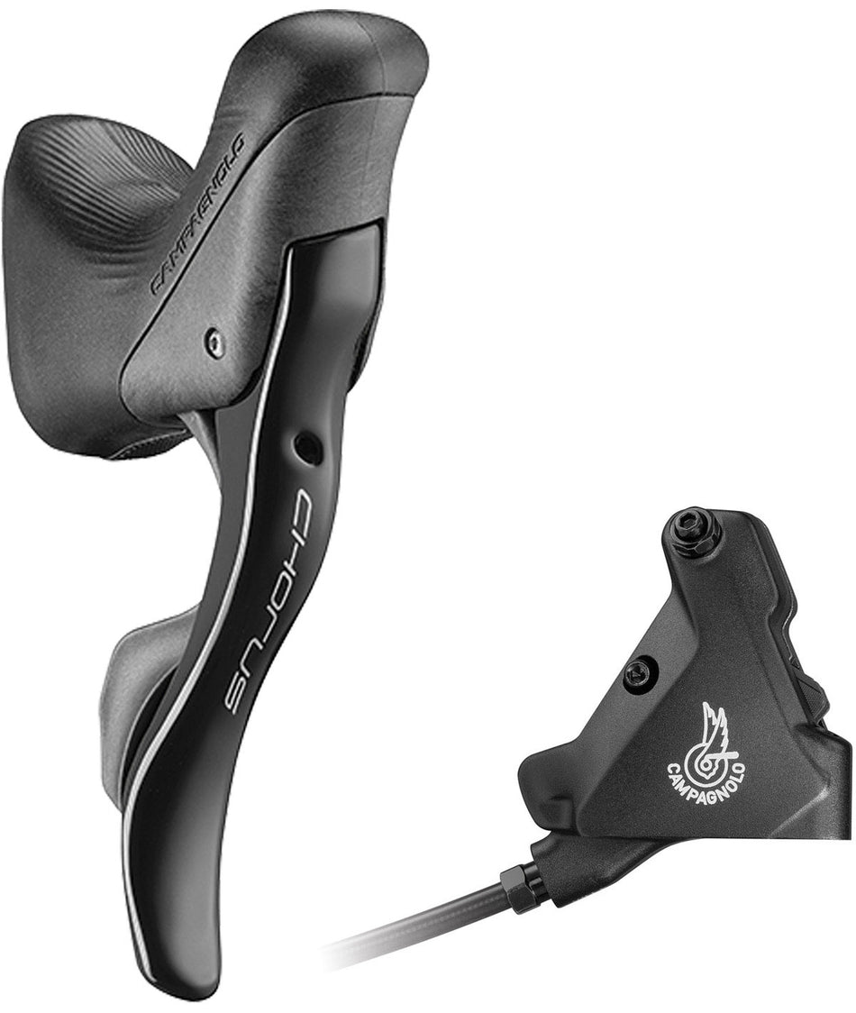 Comando Campagnolo Ergopower DB Dx Chorus 12v. + pinza post. 140 c/olio