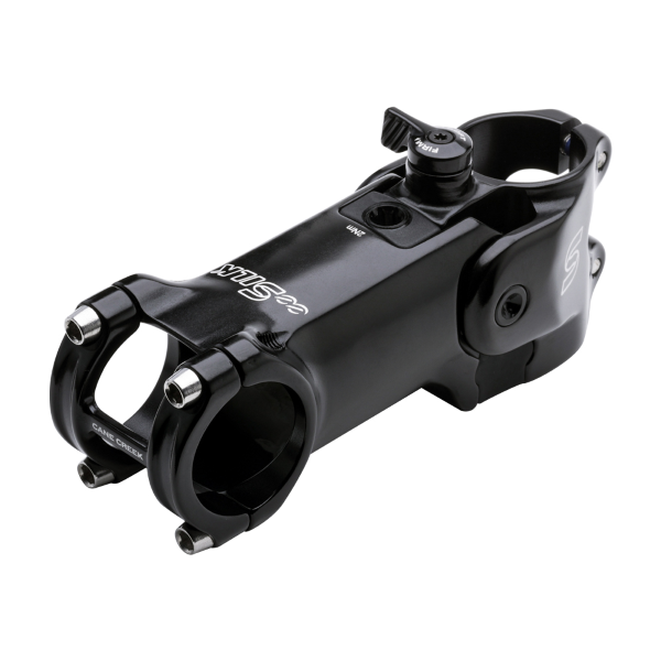 Cane Creek - Attacco ammortizzato EESILK Climb Switch -6° - 100 mm, nero, escursione 20 mm