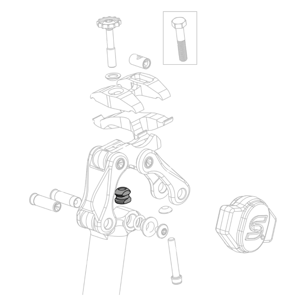 Cane Creek - RONDELLA SFERICA - M6 Anteriore