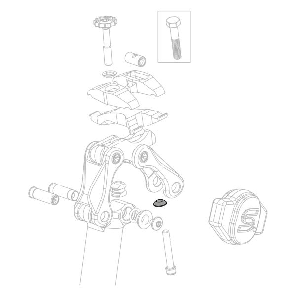 Cane Creek - RONDELLA SFERICA - M5 Posteriore