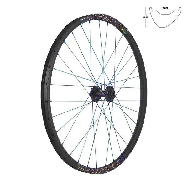 Drc - Ruota Anteriore XEN REPLICA POLAR i30 Tubeless ready Disc 29" Boost - 6 fori