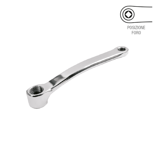 Easy - Pedivella sinistra ACCIAIO PERNO QUADRO TIPO OFMEGA