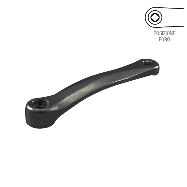 Easy - Pedivella sinistra ALLUMINIO PERNO QUADRO